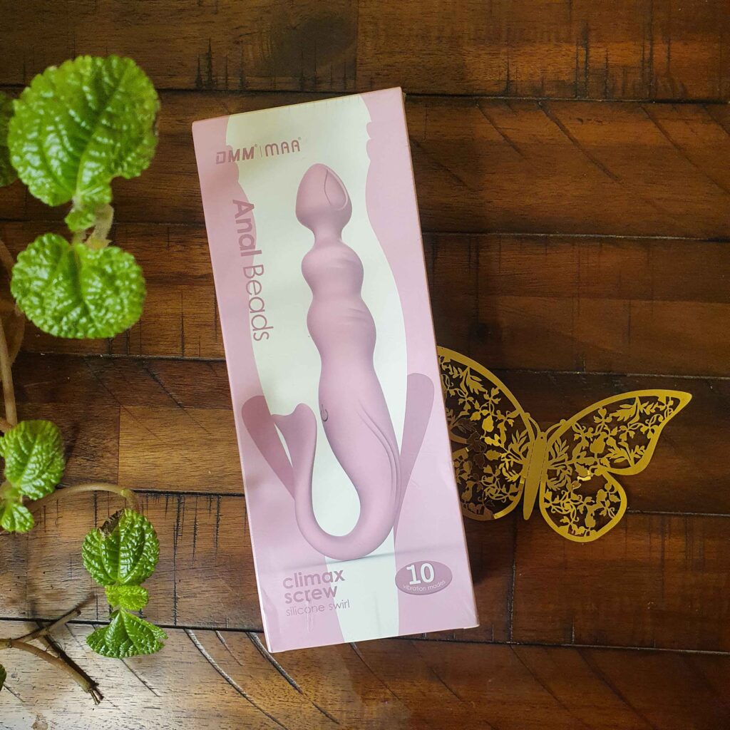 Screw Me Anal Beads Vibrator With Clit Massager how to use anal vibrators