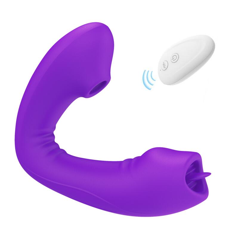 Eva Clitoral Suction and Licking Vibrator