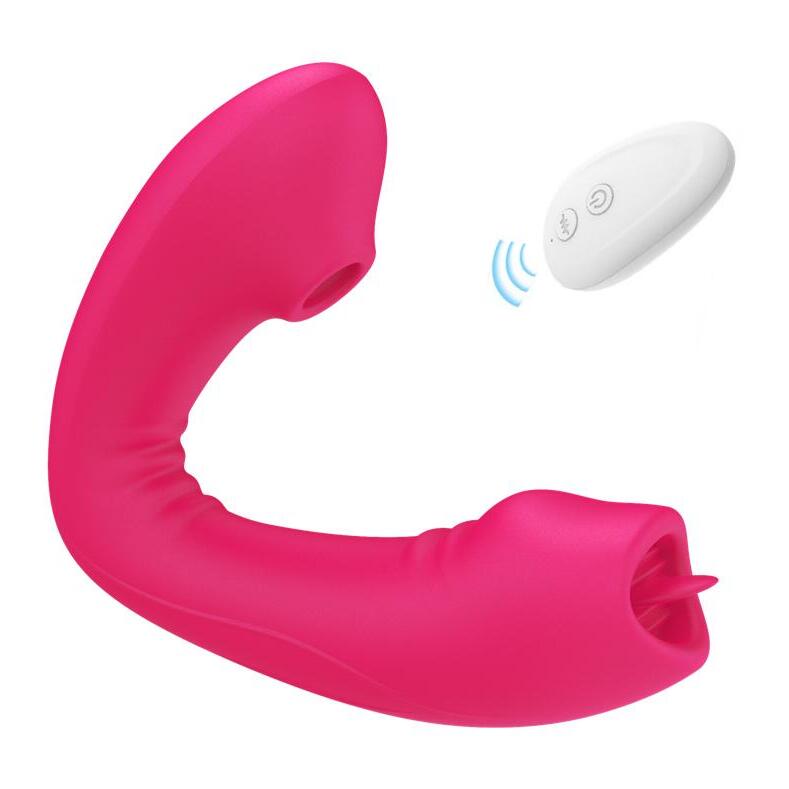 Eva Clitoral Suction and Licking Vibrator