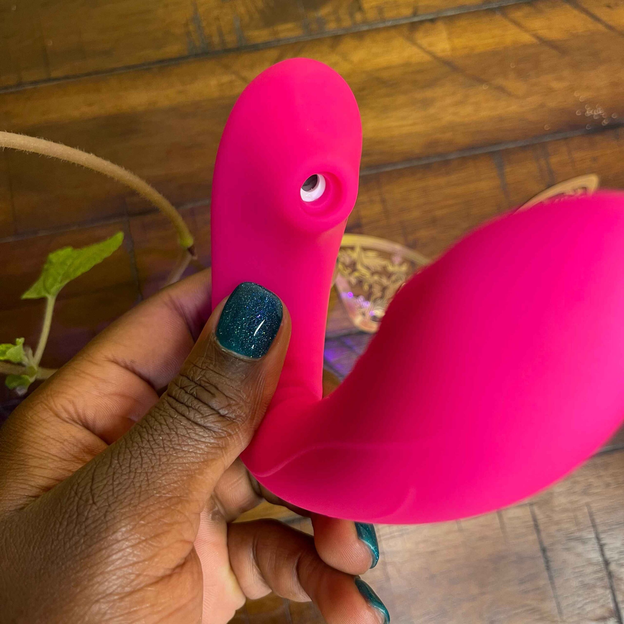 Wave Remote Control G Spot Vibrator with Clitoral Suction