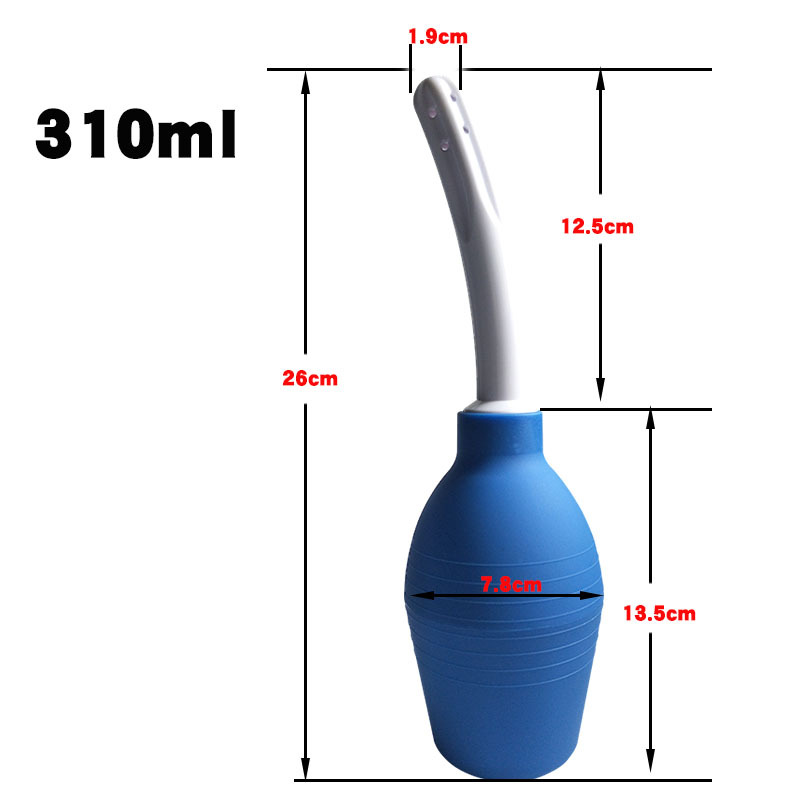 Rubber Enema Douche For Anal Play
