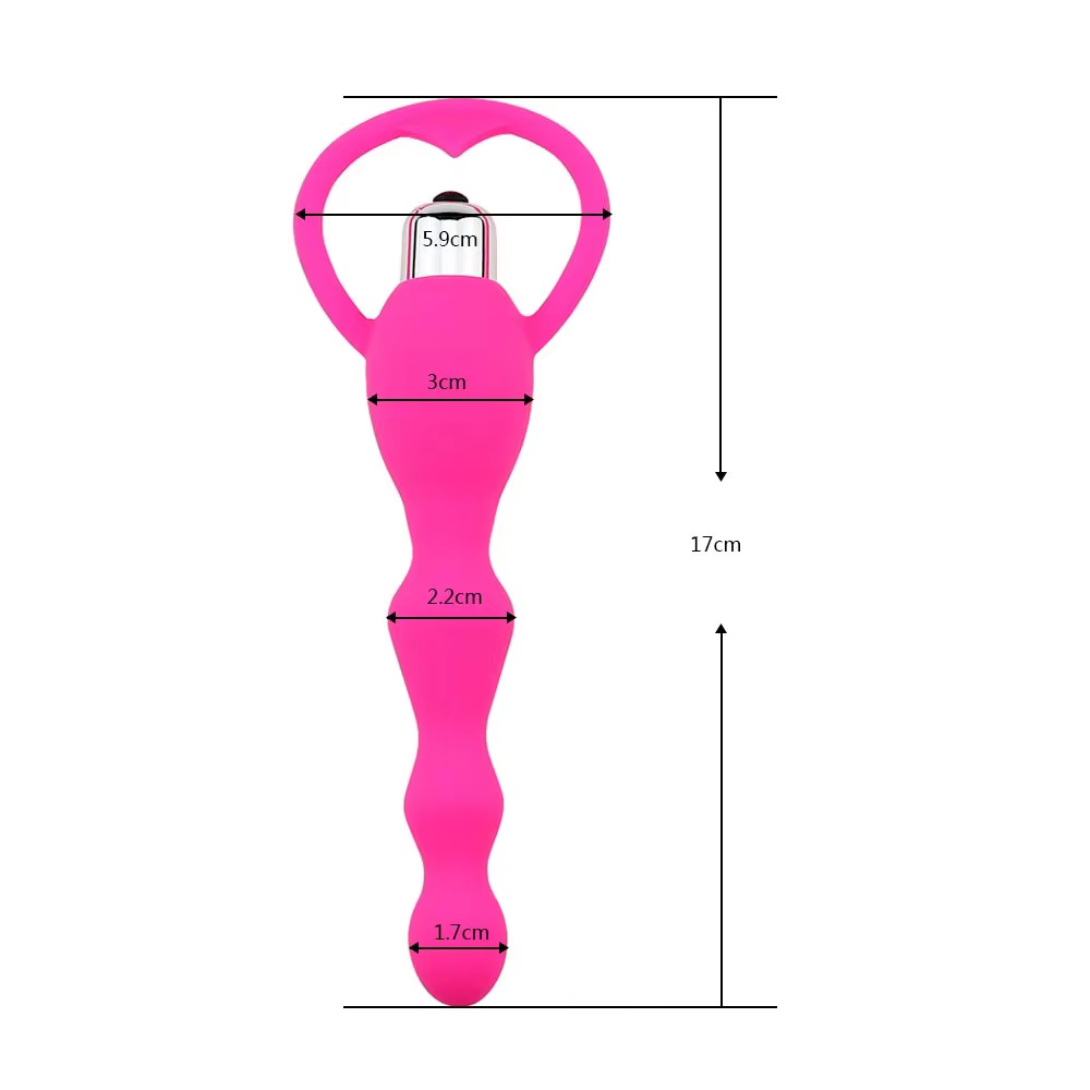Butt Tingler Anal Beads Vibrator