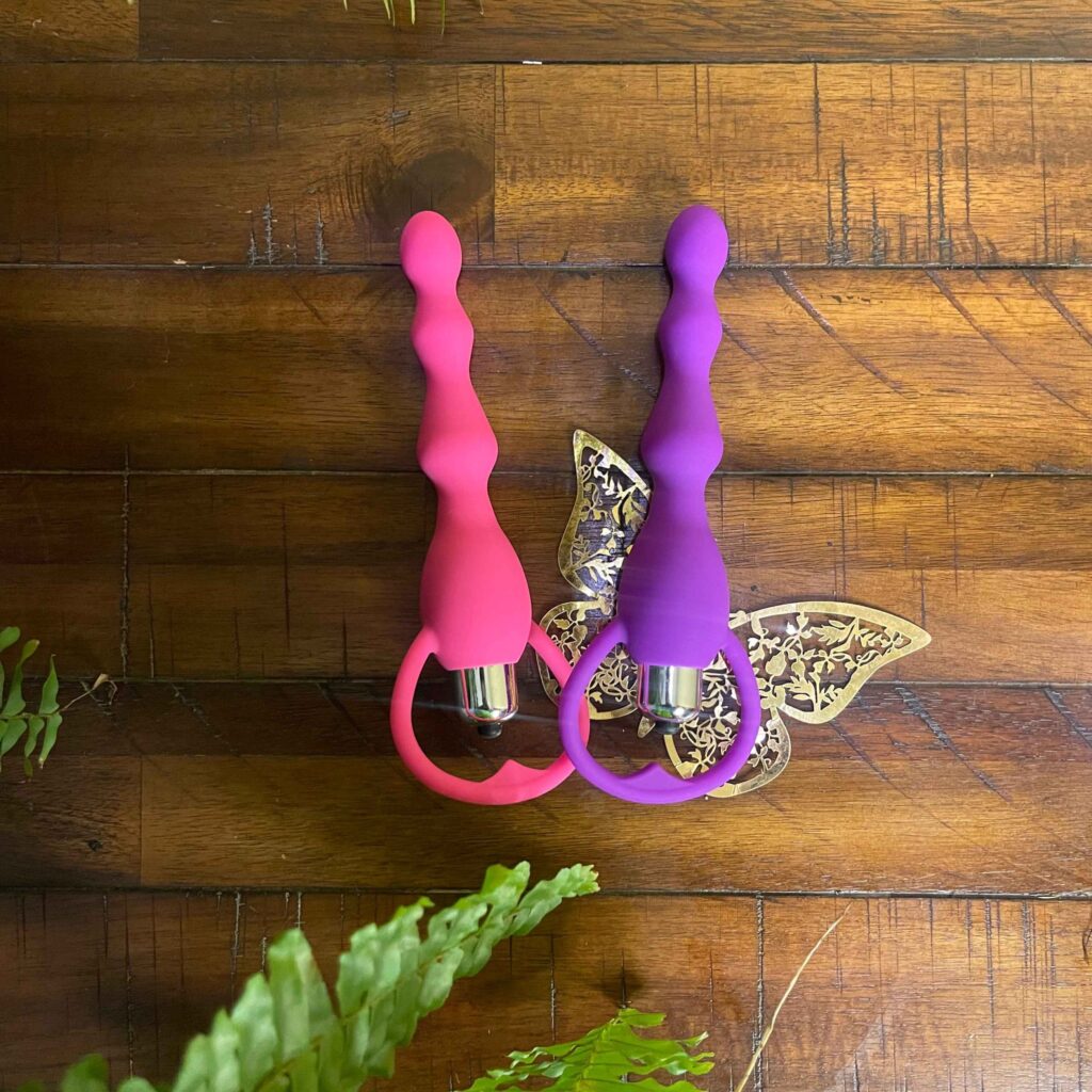 Butt Tingler Anal Beads Vibrator