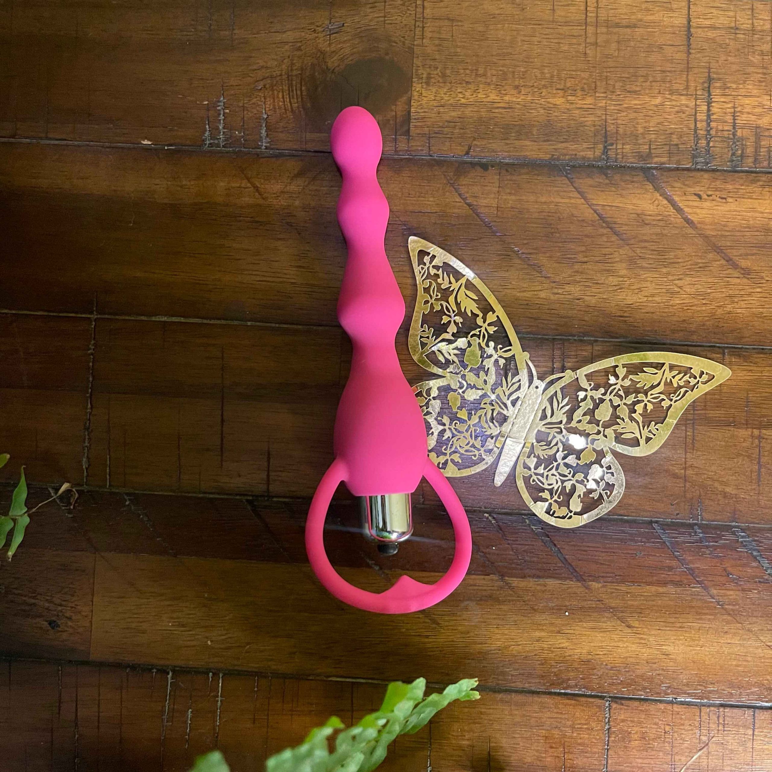 Butt Tingler Anal Beads Vibrator