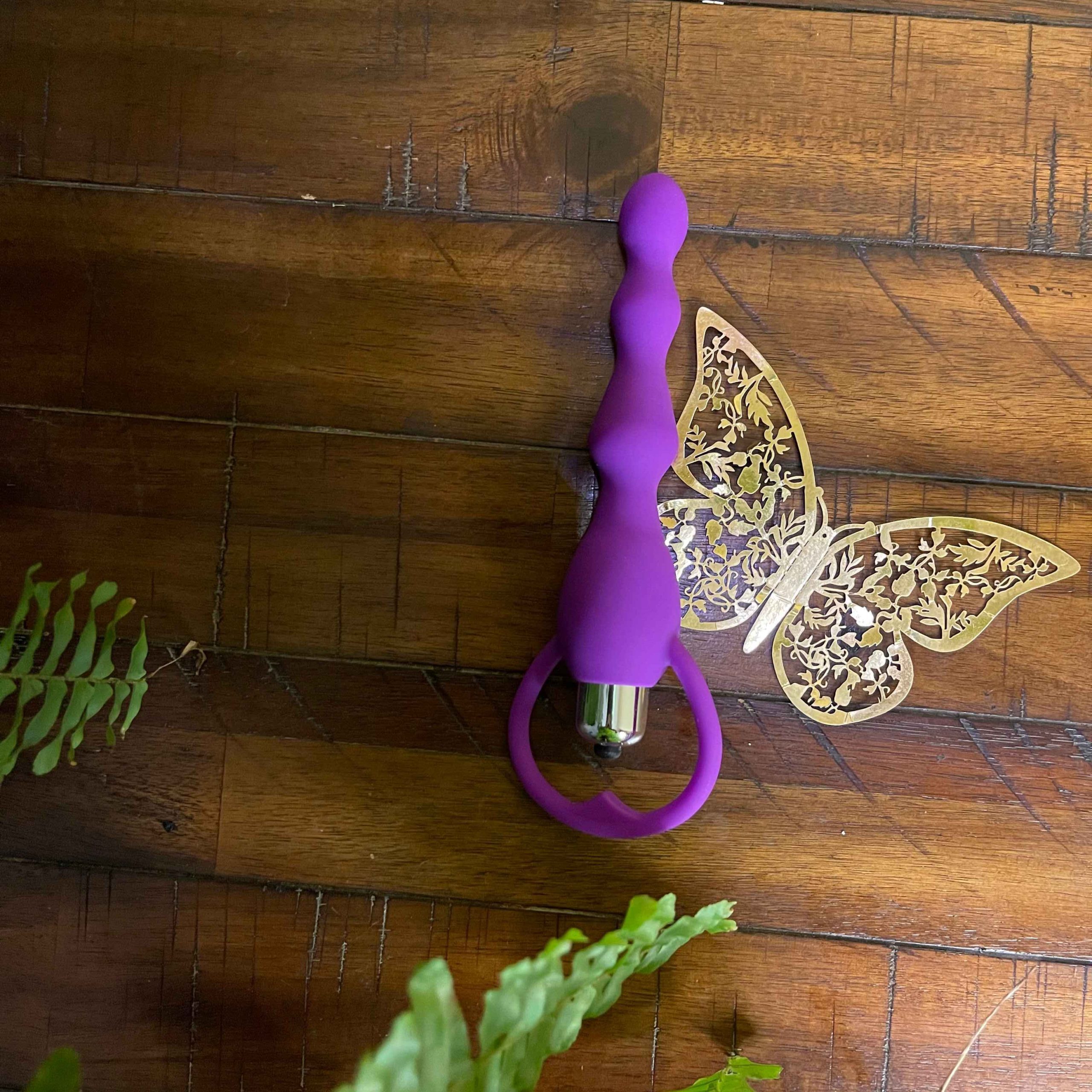 Butt Tingler Anal Beads Vibrator