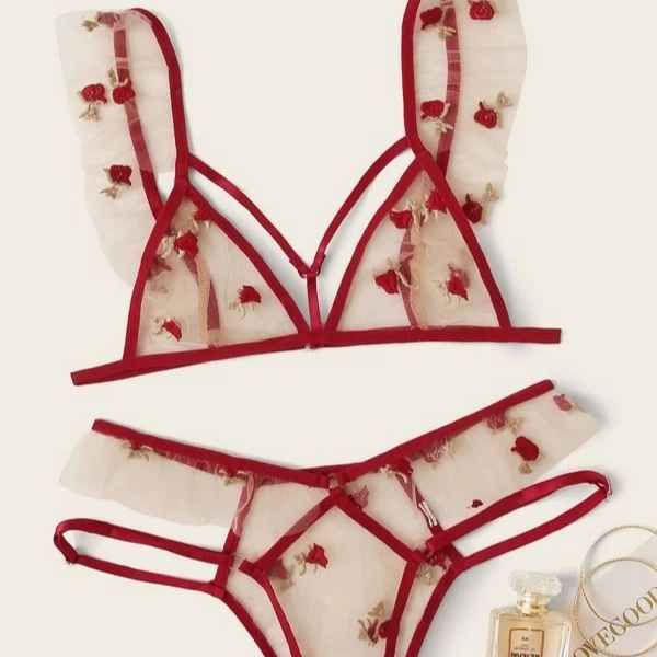Zene Bra and Panty Lingerie Set
