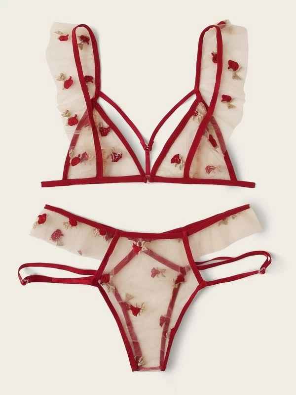 Zene Bra and Panty Lingerie Set