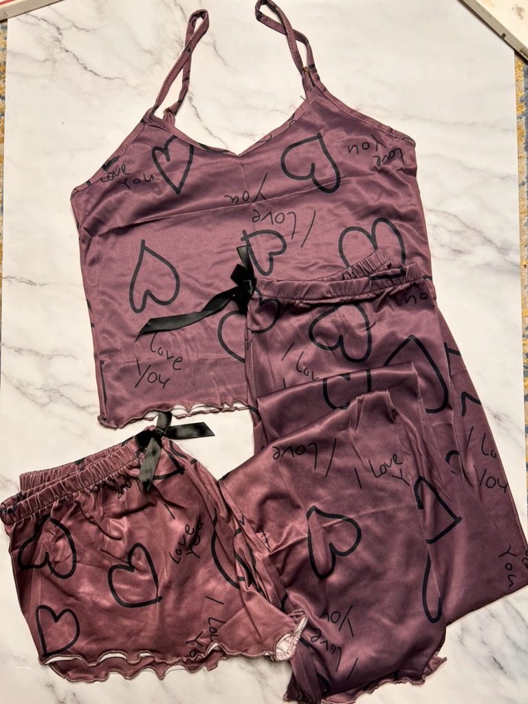 Maya 3 Piece Pyjama Set