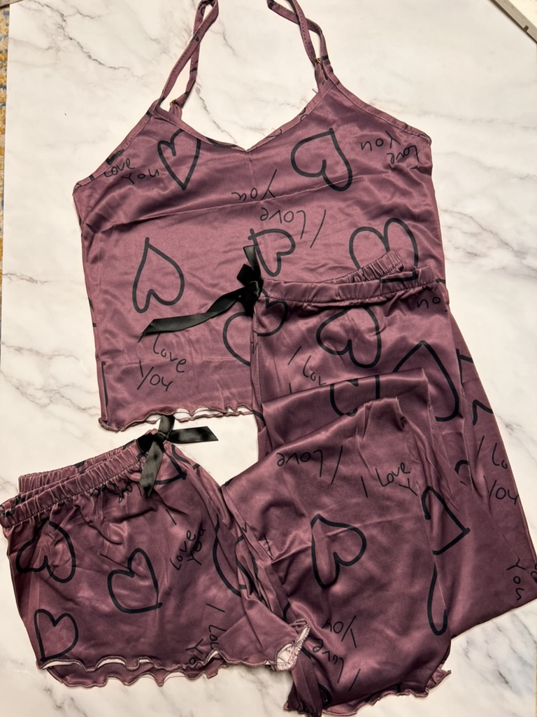 Maya 3 Piece Pyjama Set