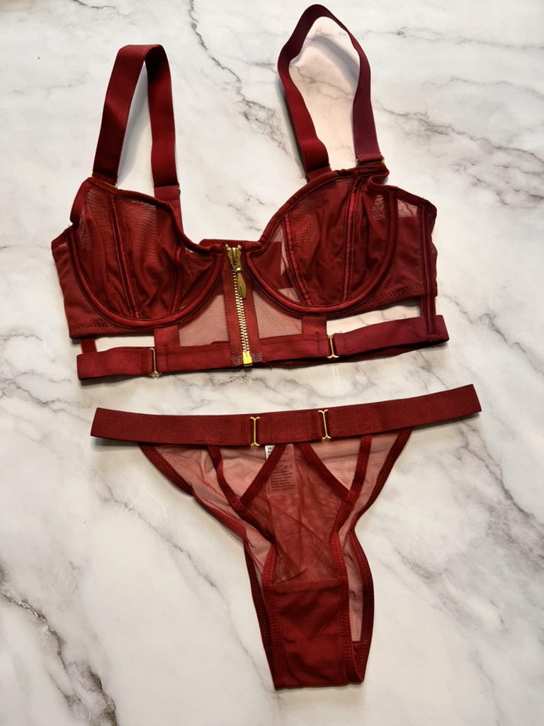 Jamila Bra and Panty Lingerie Set