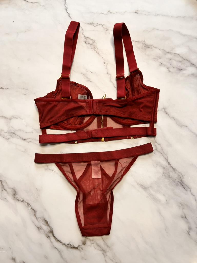 Jamila Bra and Panty Lingerie Set