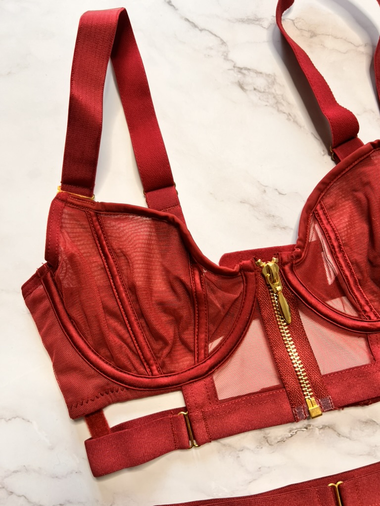 Jamila Bra and Panty Lingerie Set