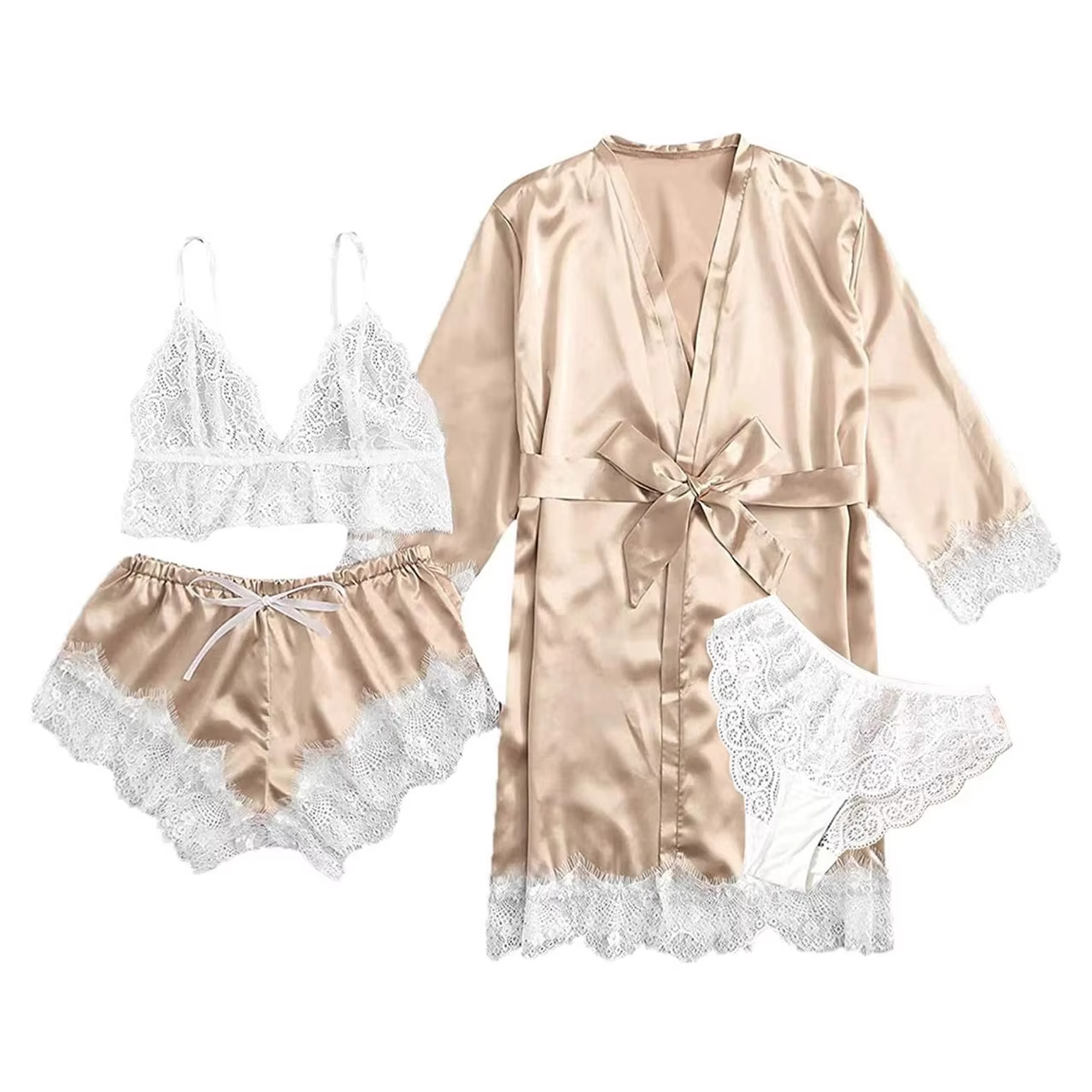 Larah 4 Piece Pyjama Set