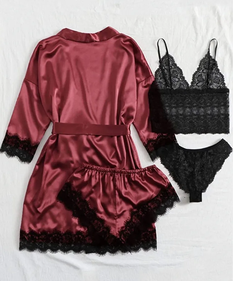 Larah 4 Piece Pyjama Set