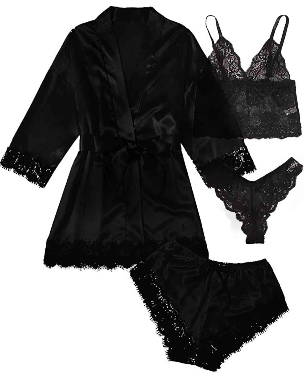 Larah 4 Piece Pyjama Set